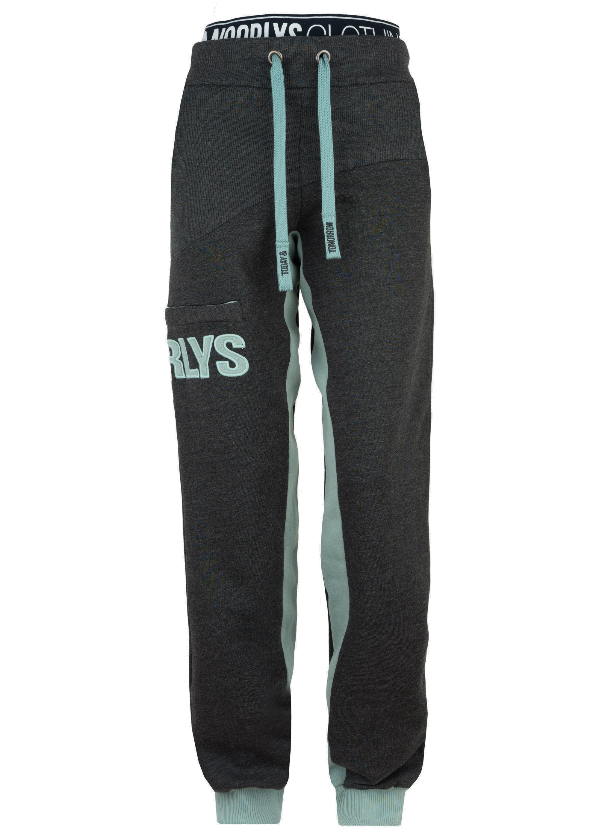 Sweatpants SUNDAG Anthracite/SilverBlue