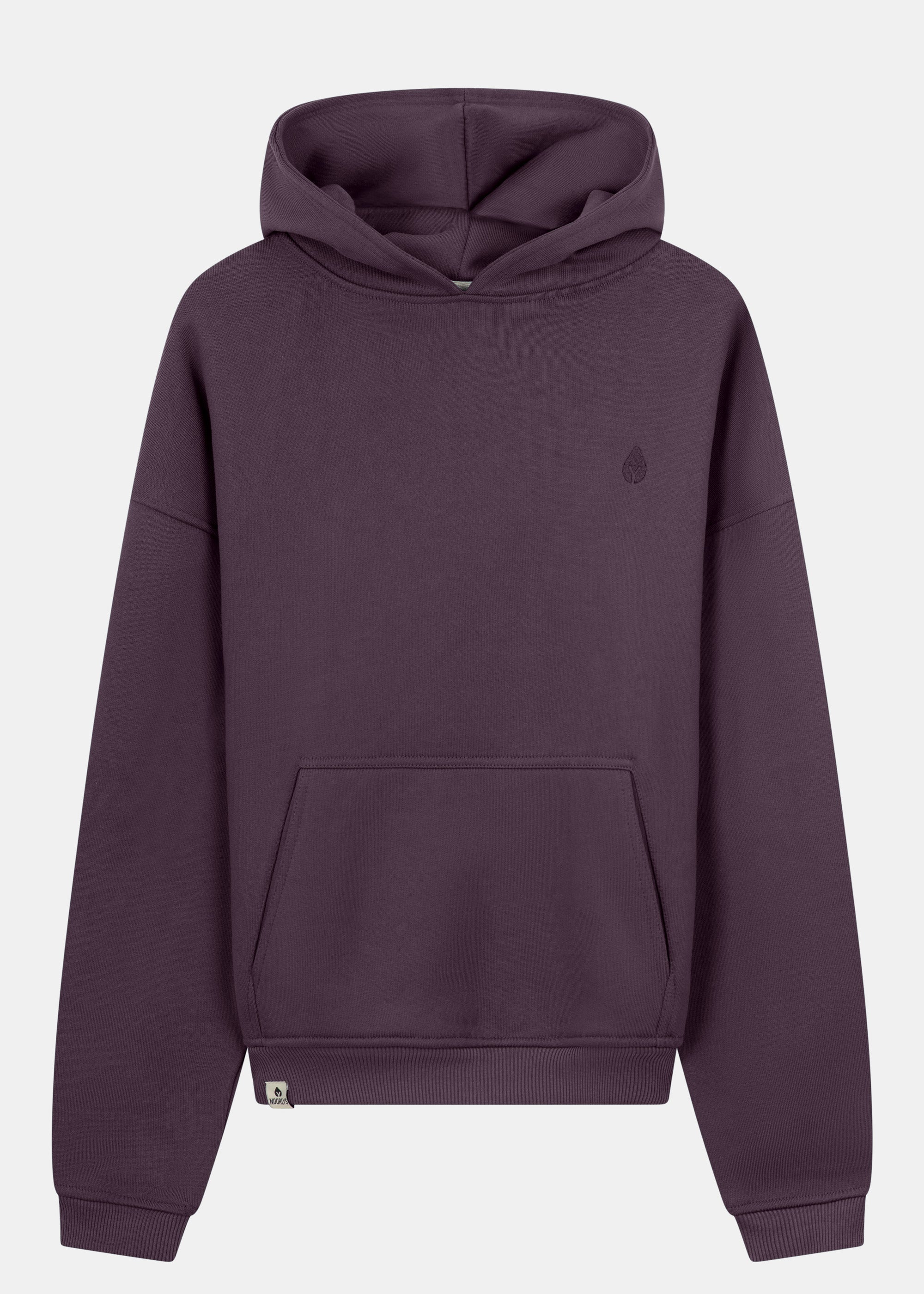 Cropped Heavy-Sweat Hoodie SWOOR PlumPerfect
