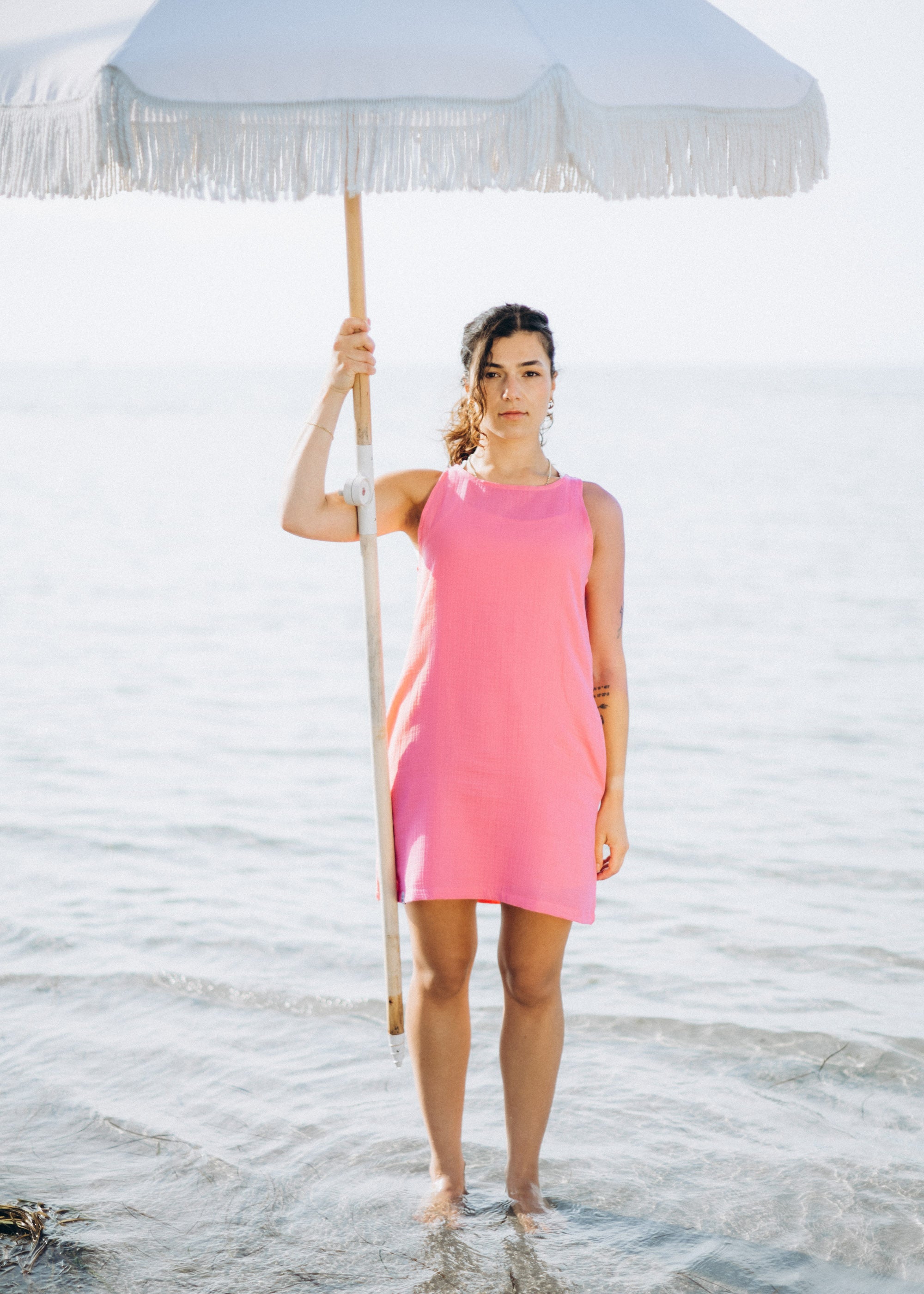 Unser Model Acelya ist <strong>173 cm</strong> groß und trägt <strong>Größe S</strong>.#
