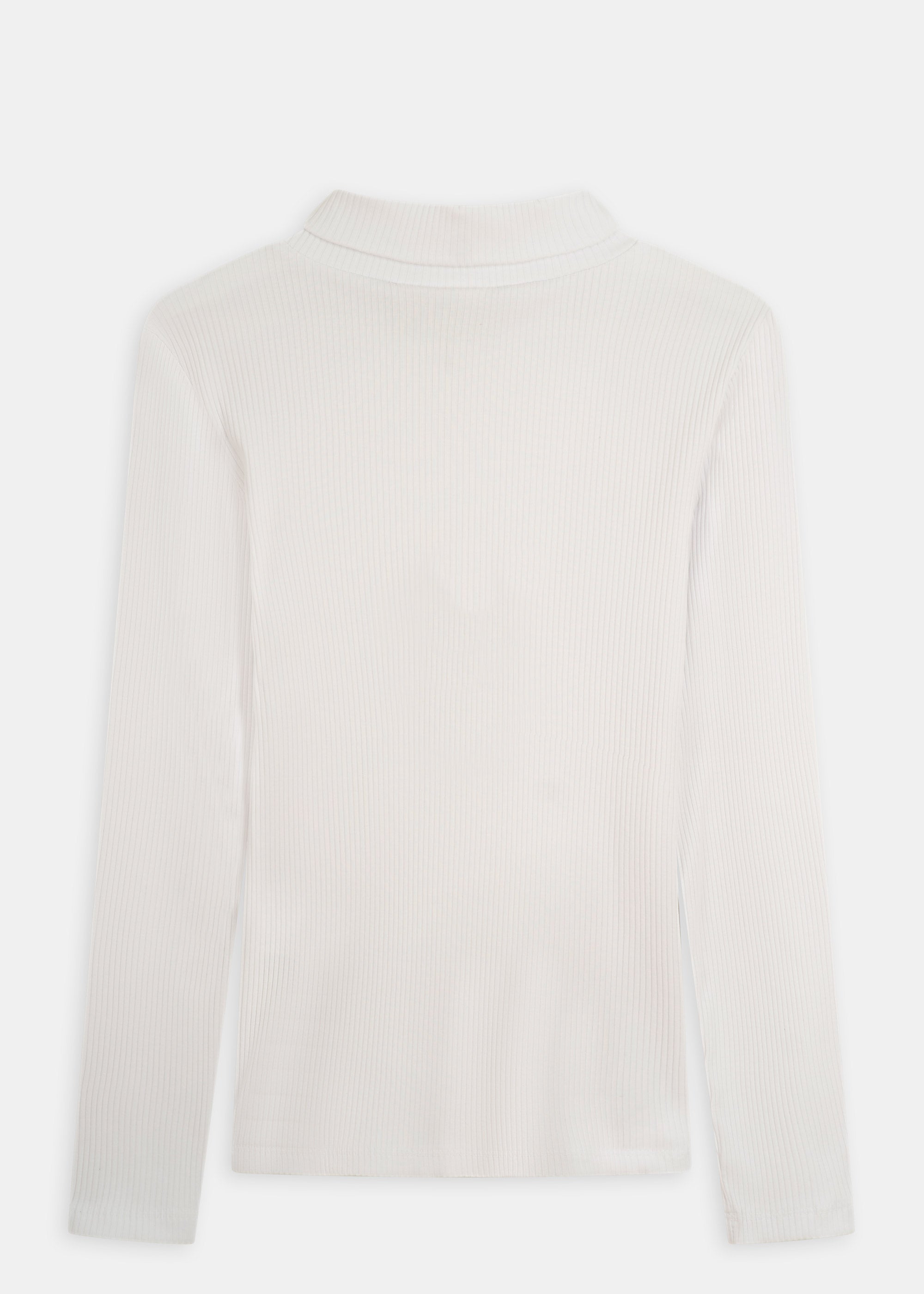 Rib-Sweater FJELLA White