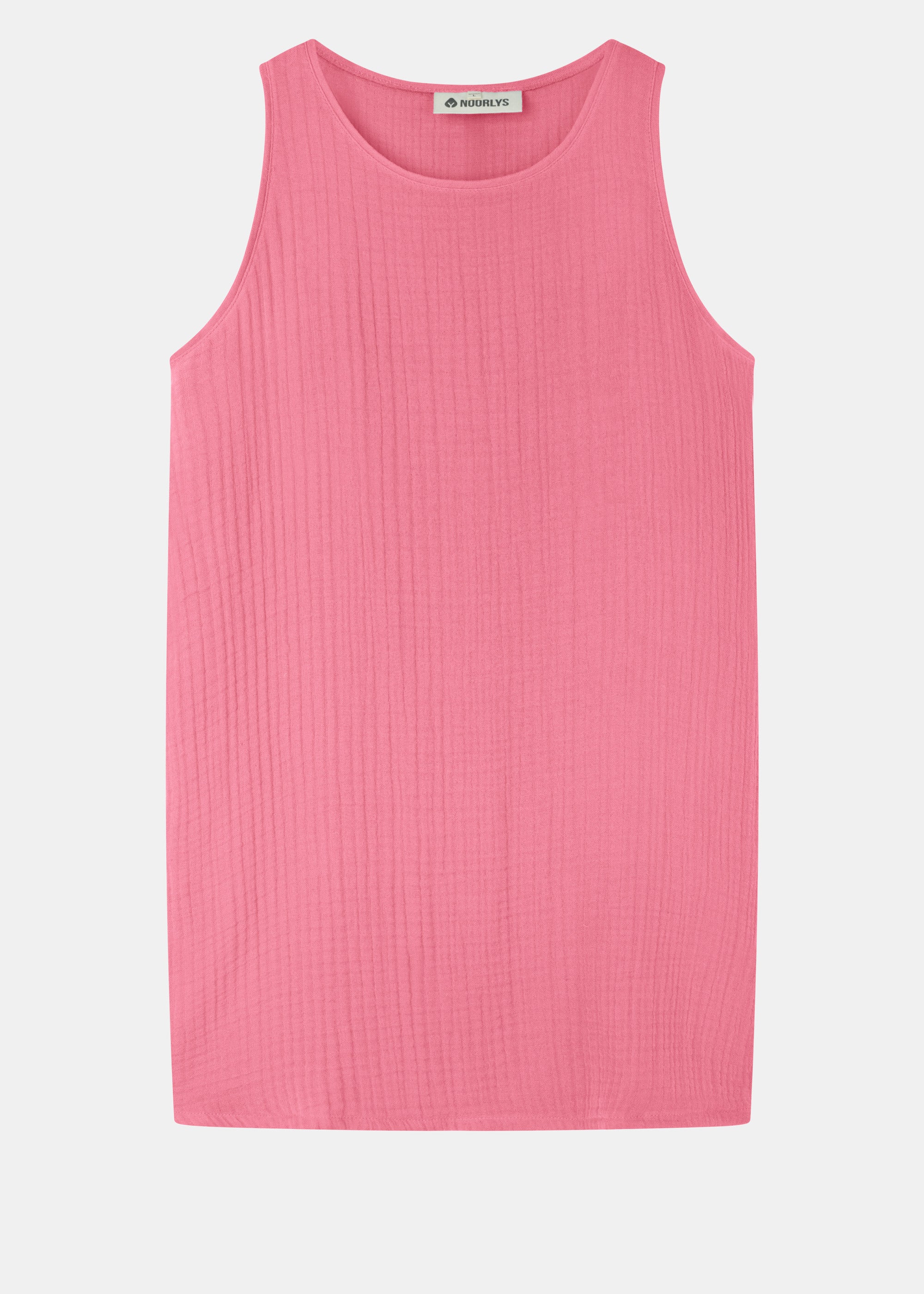 Musselin-Kleid HERMOSA FlamingoPink