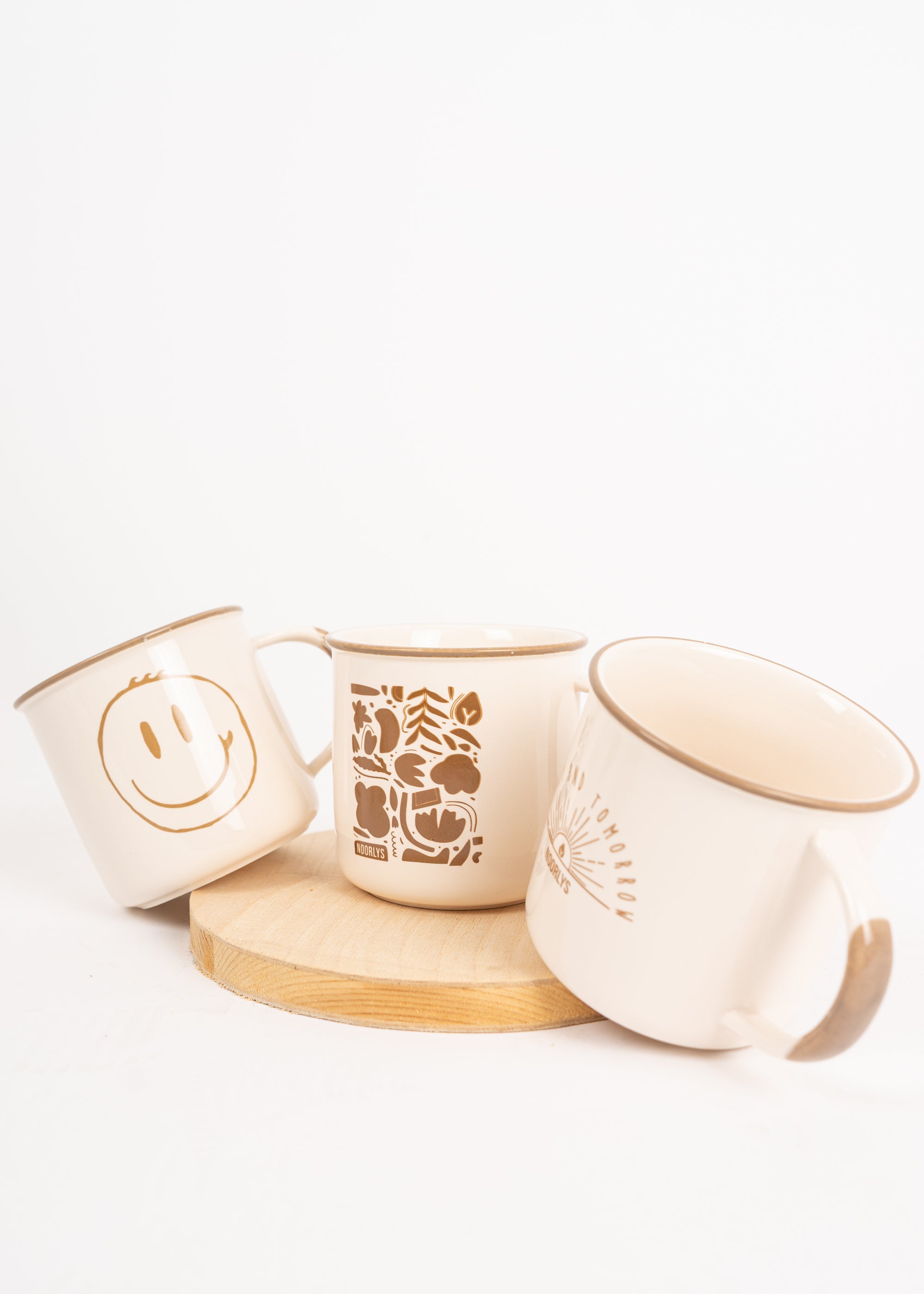 Becher GUFFEL OffWhite/Hazel