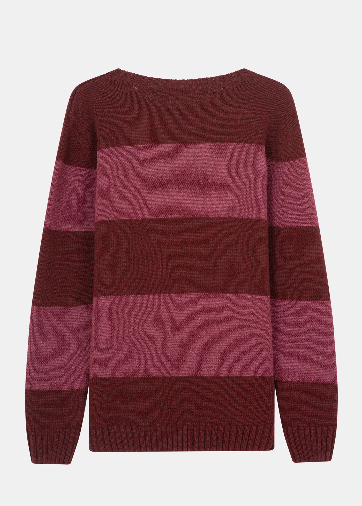 Strickpullover RIFFELT PlumViolettStriped