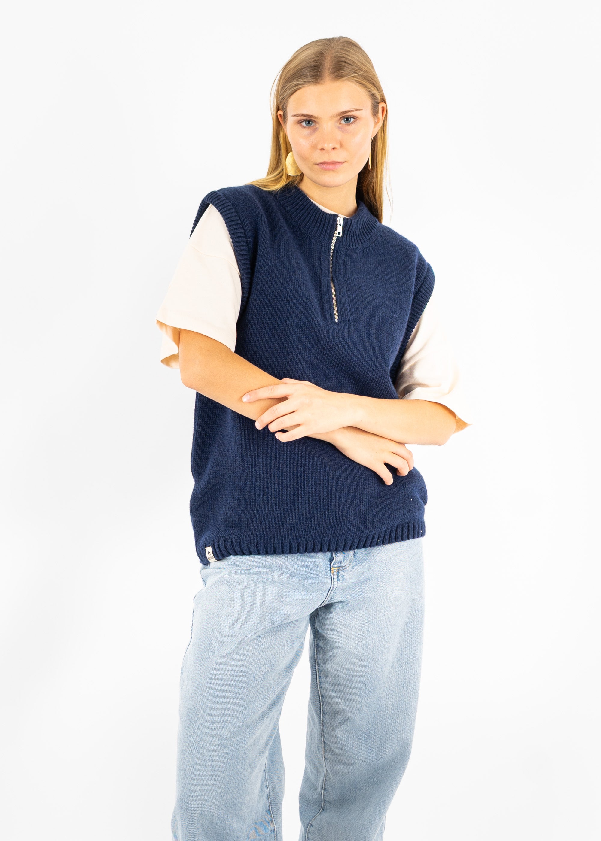 Unser Model Maike ist <strong>176 cm</strong> groß und trägt <strong>Größe S</strong>.#