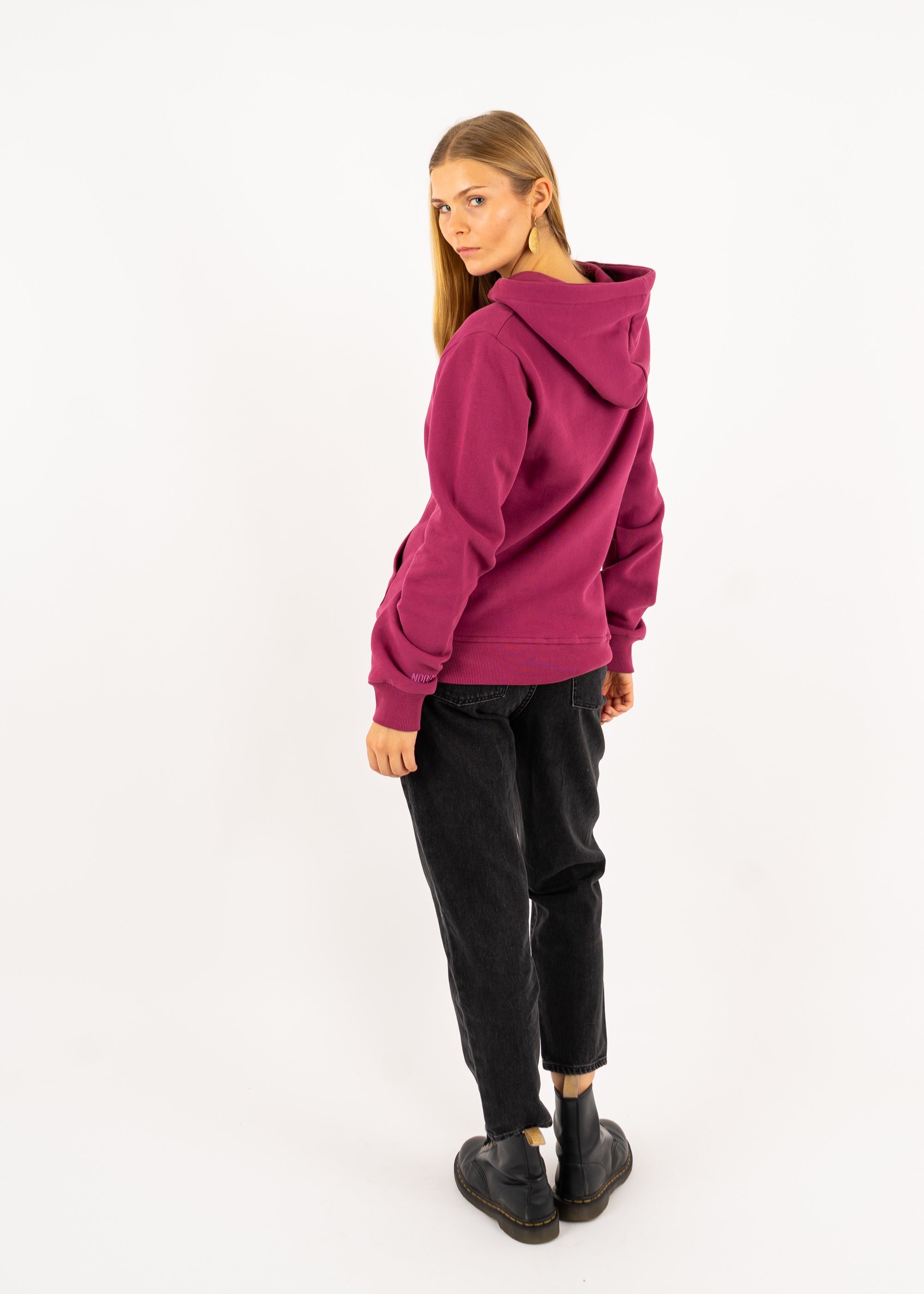 Unser Model Maike ist <strong>176 cm</strong> groß und trägt <strong>Größe S</strong>.#