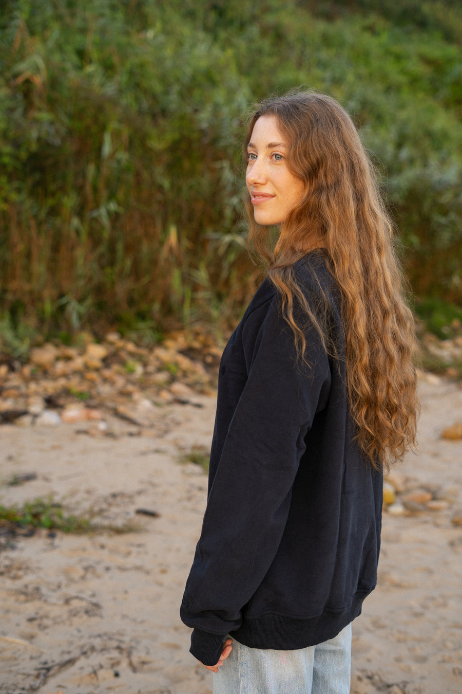 Basic-Sweater MOODIG Black
