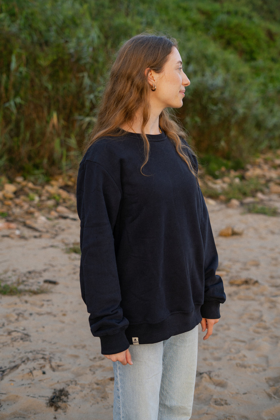 Basic-Sweater MOODIG Black