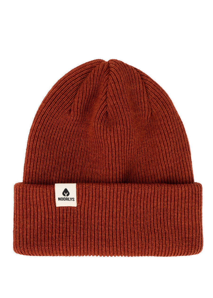 TOMKE rust merino wool hat