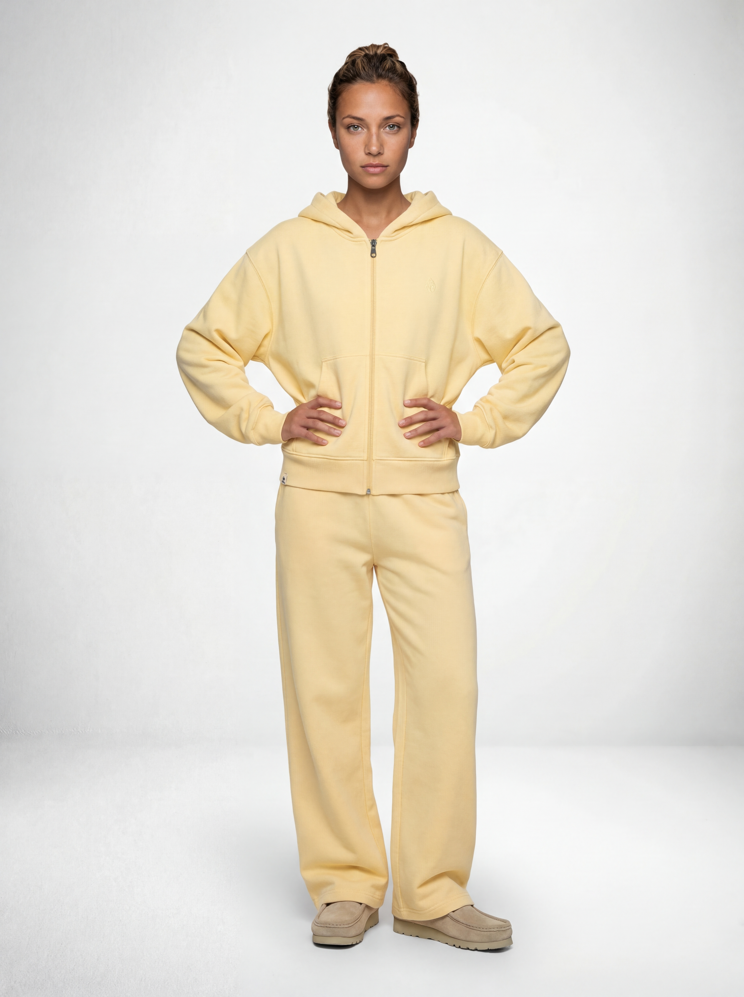 Jogginghose AMALIA - "PaleBanana"