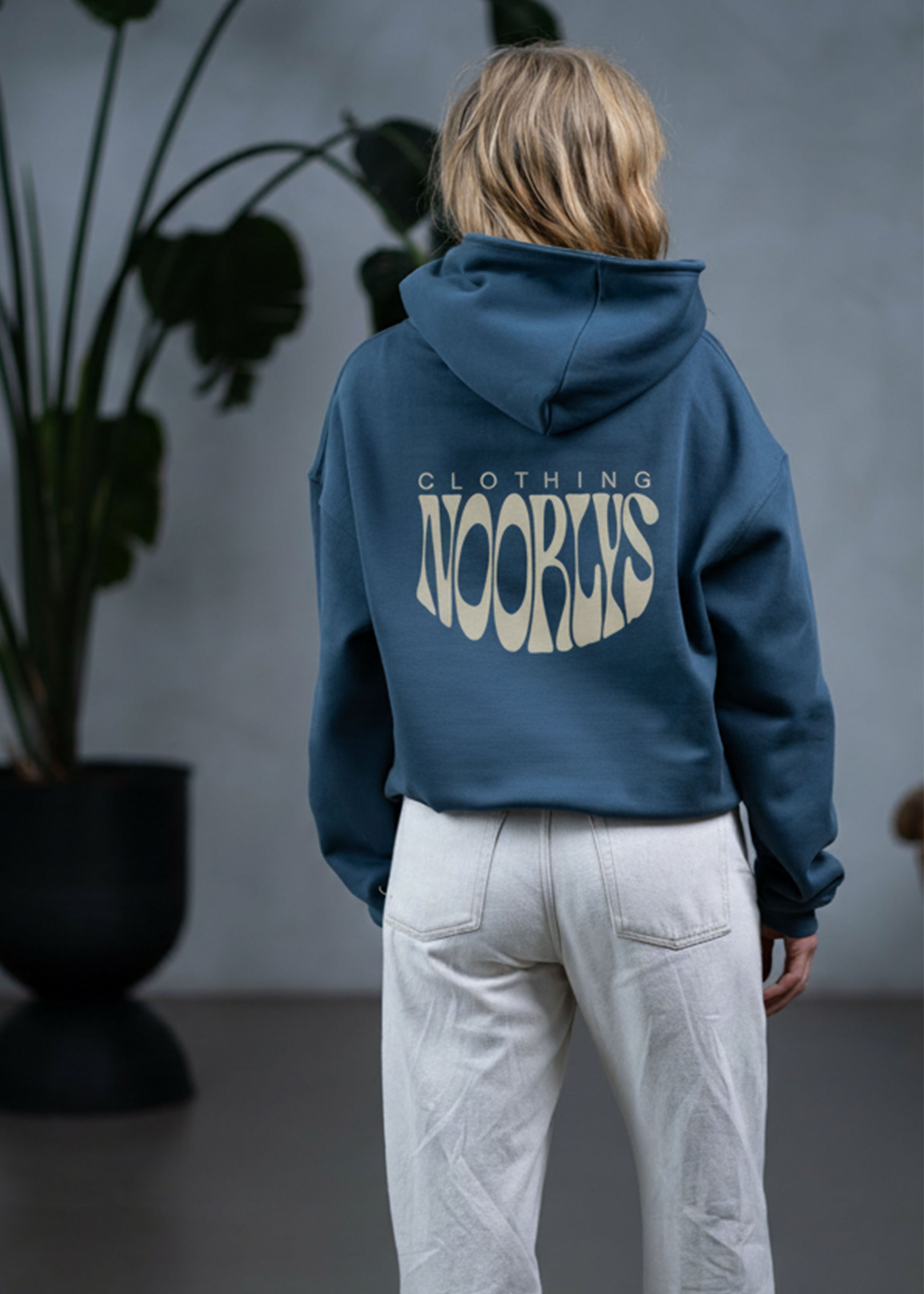 Streng limitierter Hoodie DER EINZIGARTIGE OlympianBlue/LightGrey