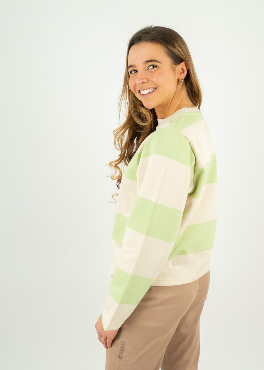 Sweater HAAVEN Green/PearledIvory