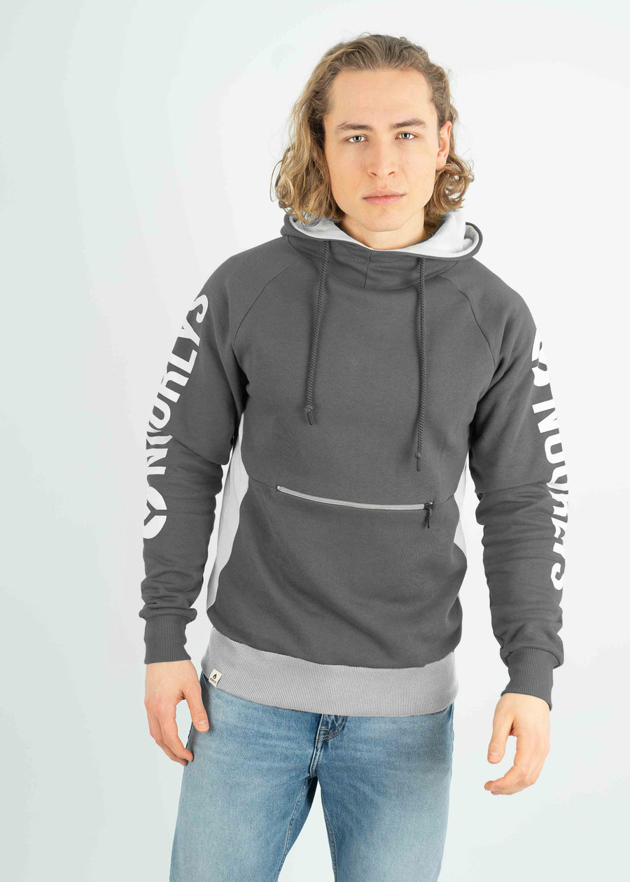 Hoodie RAFFIG SmokedPearl/UltimateGrey