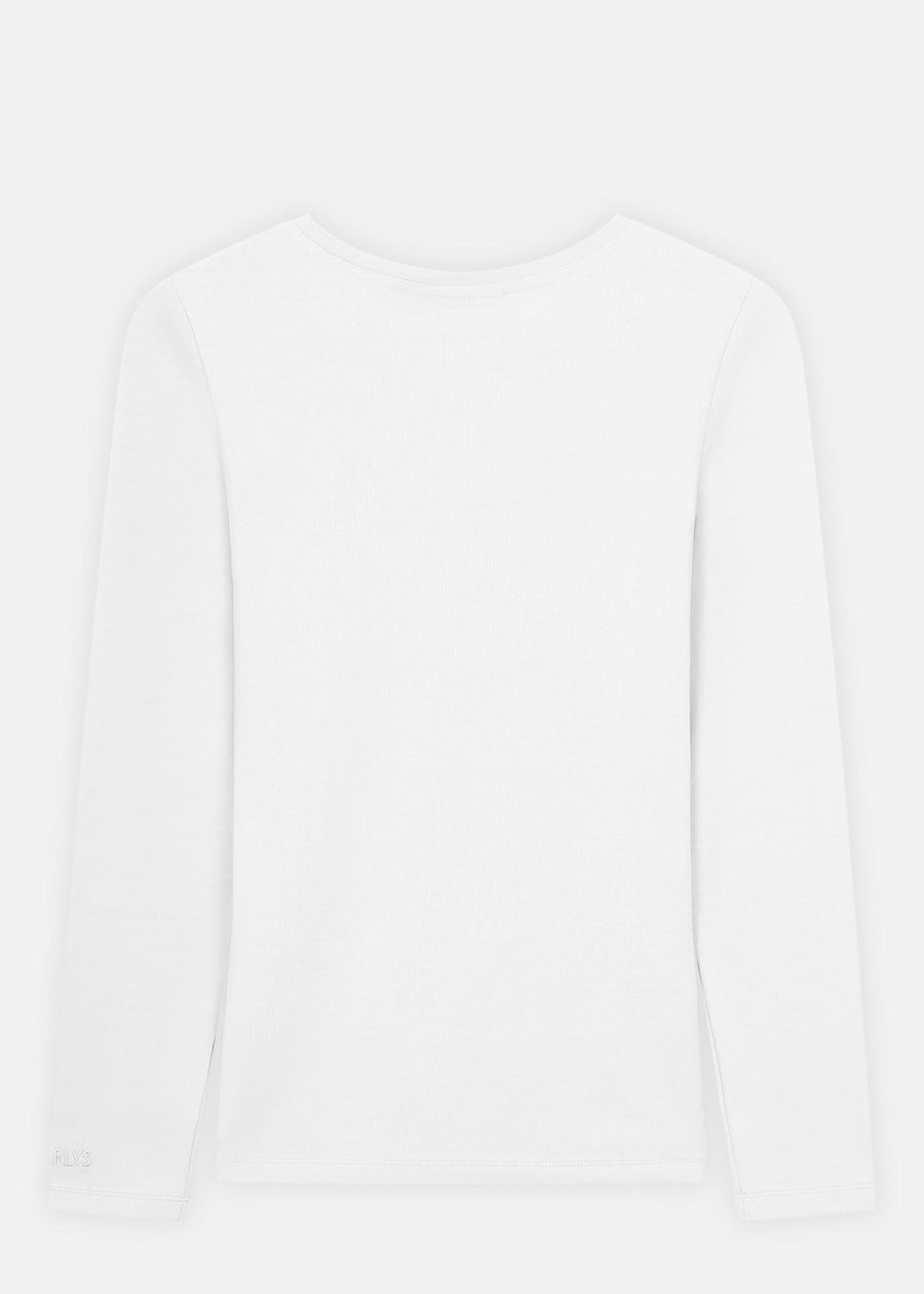 Longsleeve LINDA White