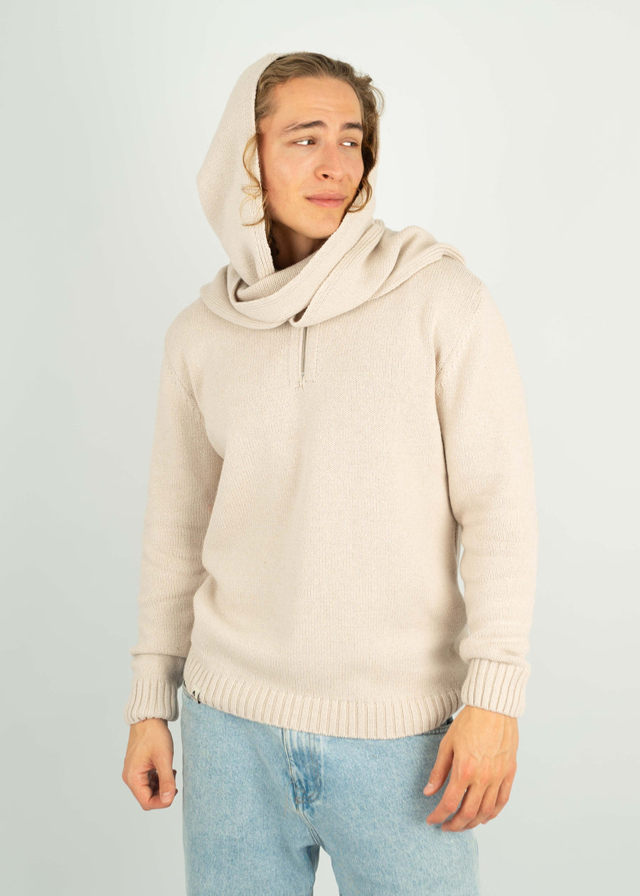 Hoodie-Schal MUFFLER OysterGrey