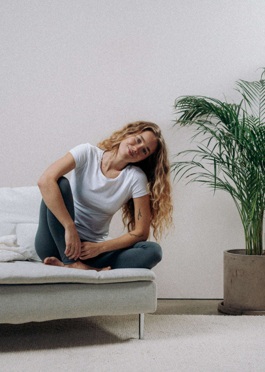 Unser Model Nika ist 175 cm groß und trägt Größe S.#