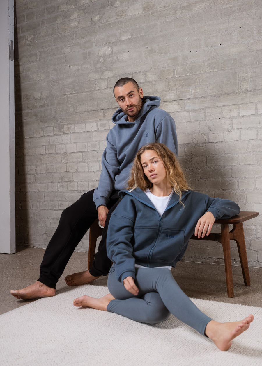 Heavy-Sweatjacke PUNDIG DarkSlate