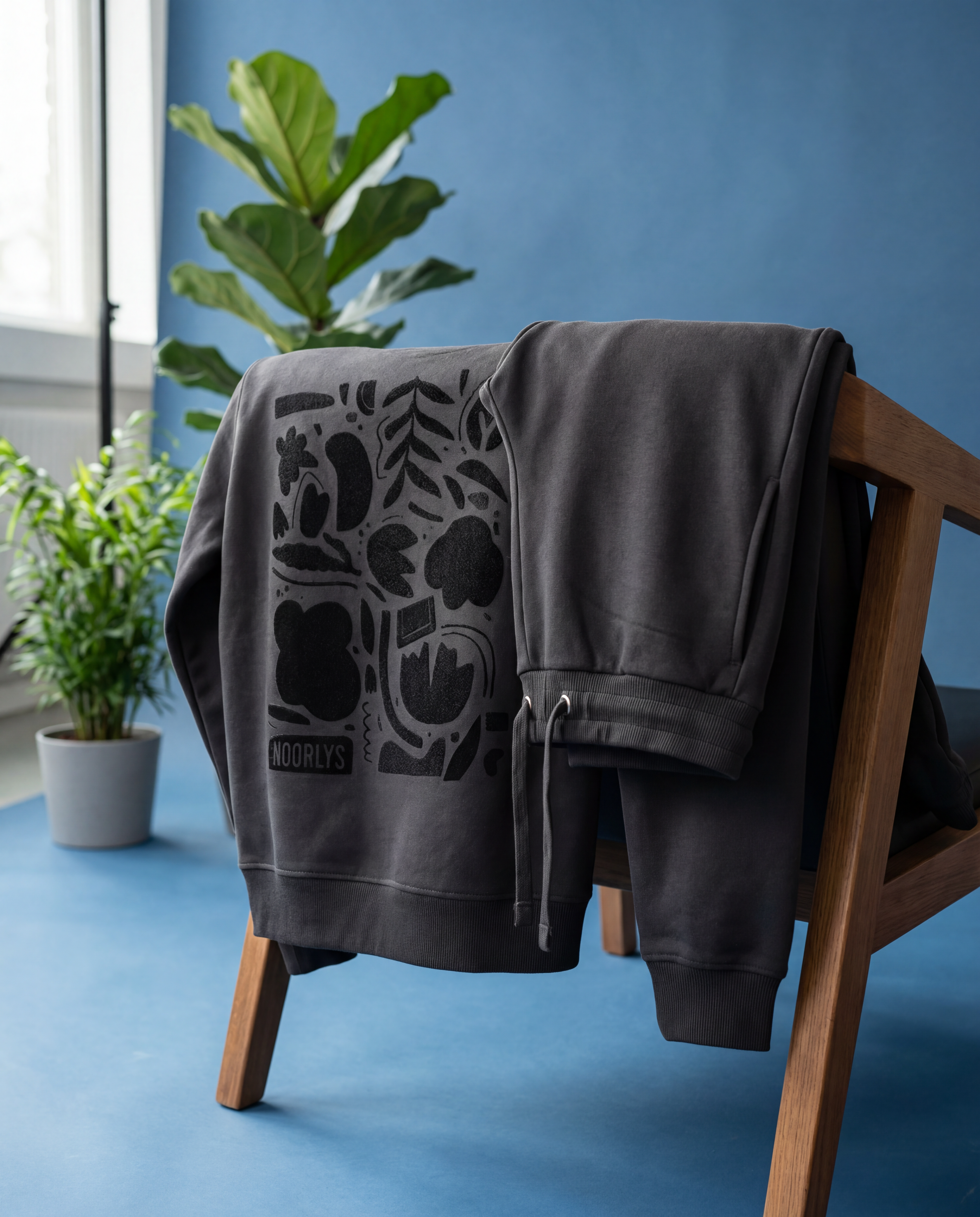 Boxy Heavy-Sweat Sweater PUNDIG Black