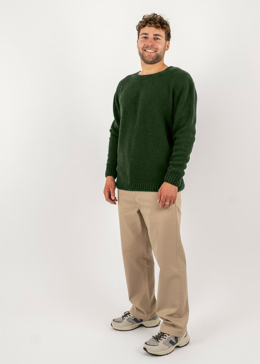 Bündel Strickpullover RIFFELT & Relaxed-Pant RULLEN Camel