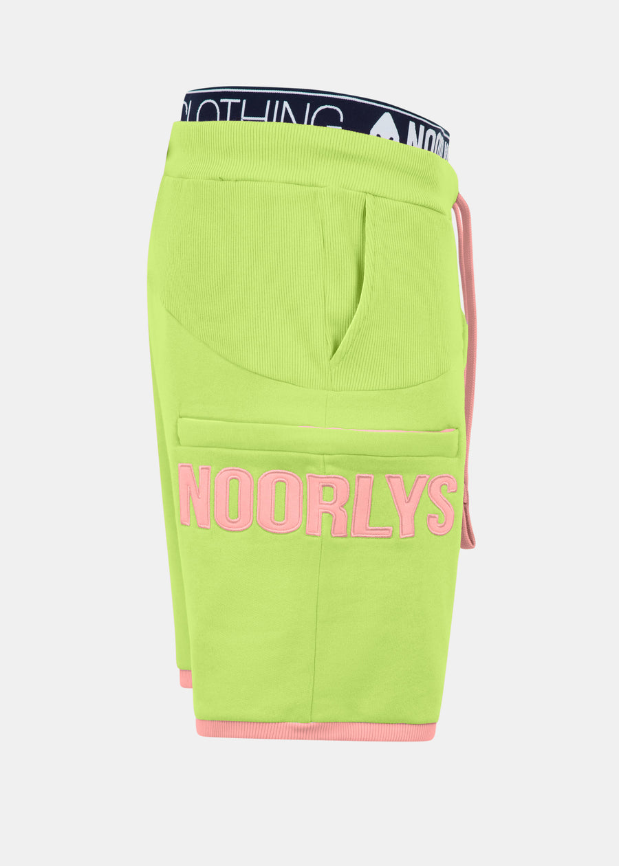 Short SUNDAG SharpGreen/FlamingoPink