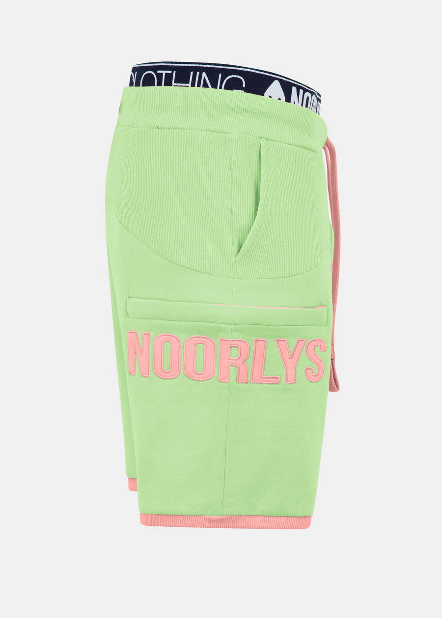 Short SUNDAG SharpGreen/FlamingoPink