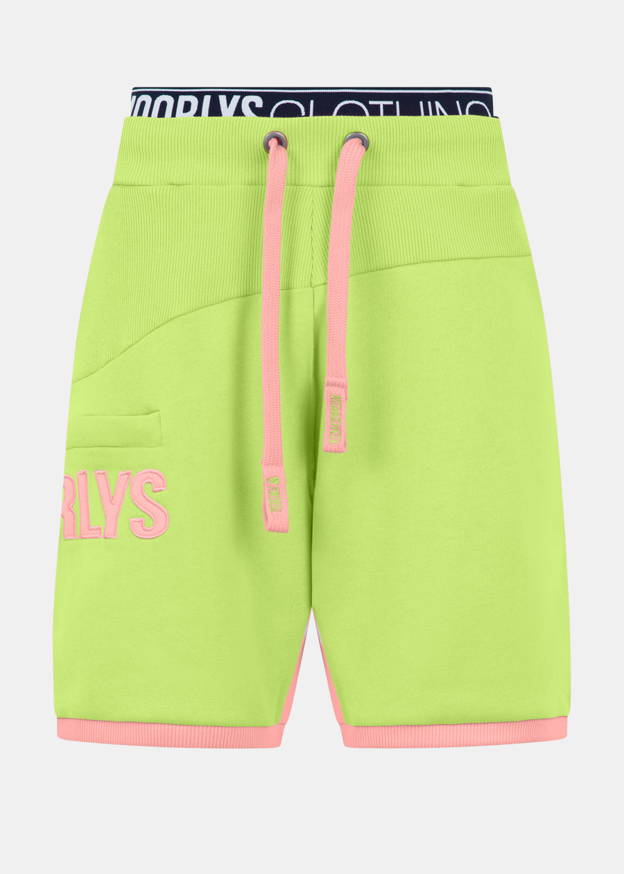 Short SUNDAG SharpGreen/FlamingoPink