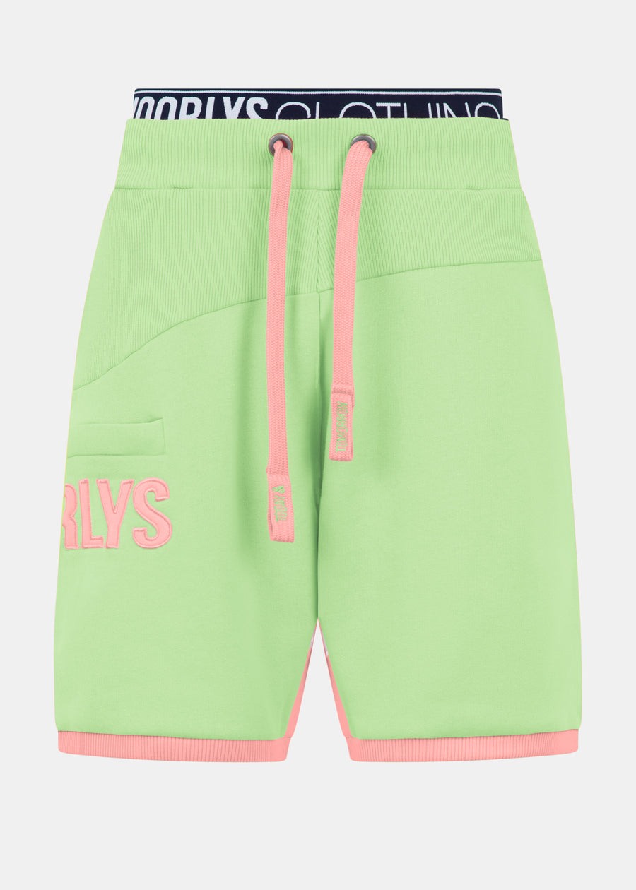 Short SUNDAG SharpGreen/FlamingoPink