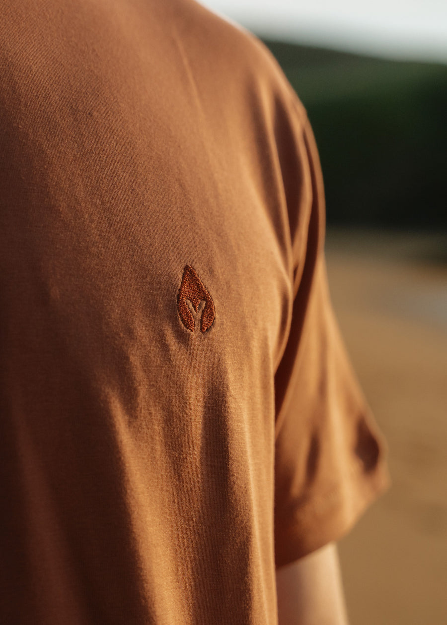 T-Shirt JOHANN RusticBrown