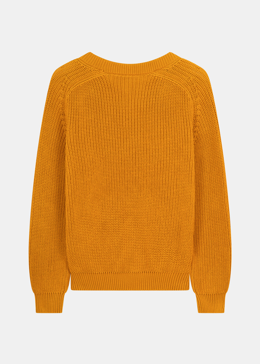 Strickpullover FIENE GoldenYellow