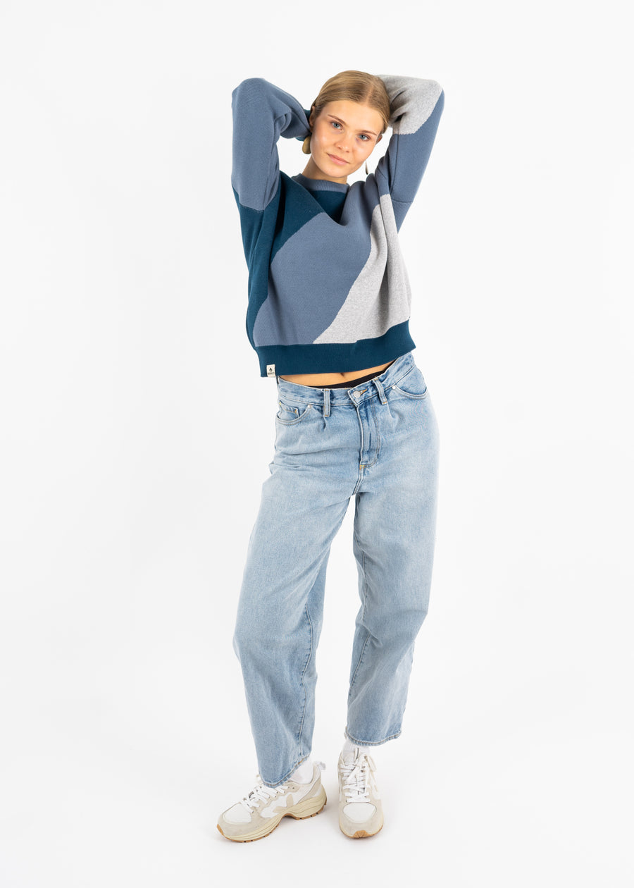 Unser Model Maike ist 176 cm groß und trägt Größe S.#