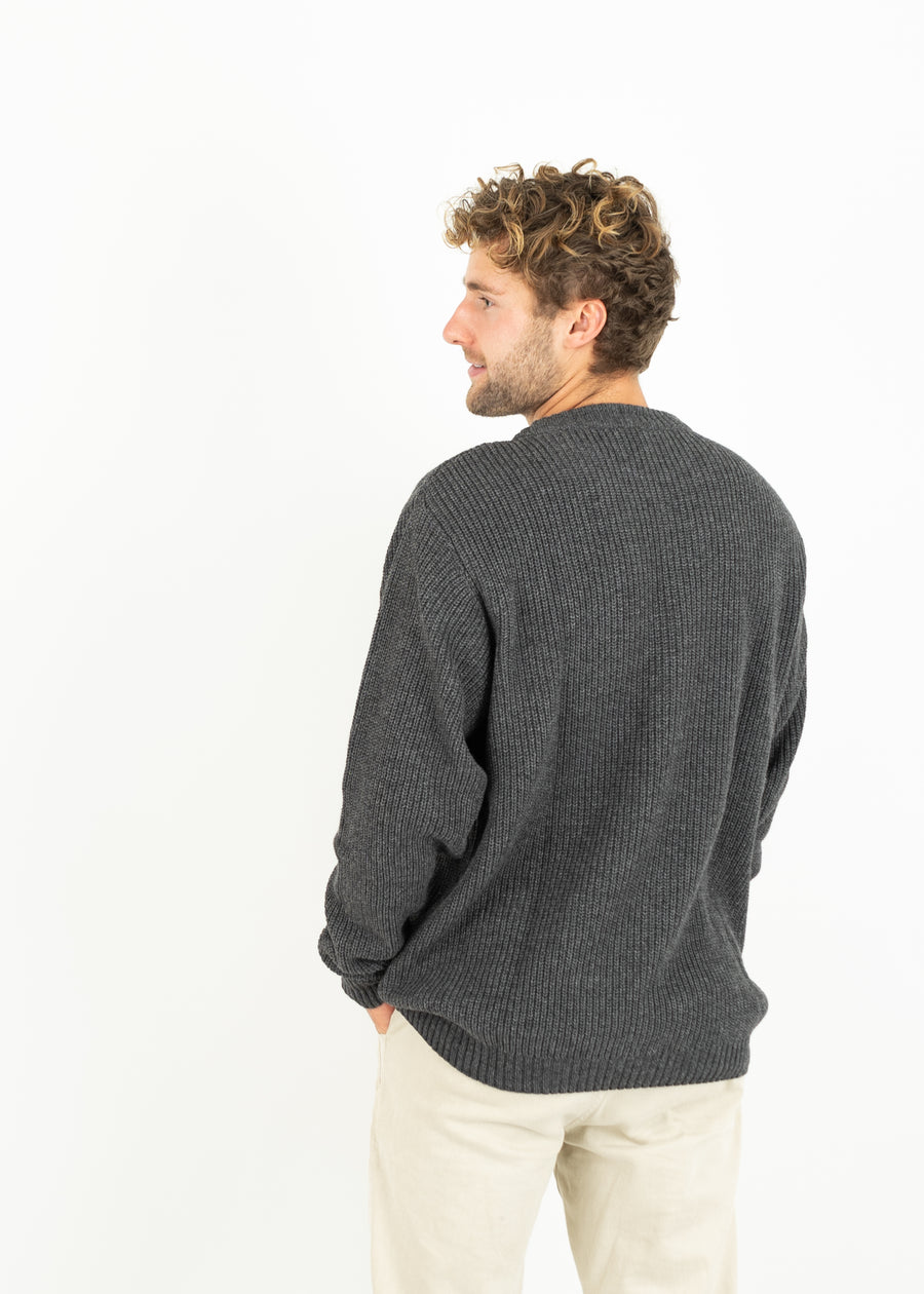 Knit sweater SLICHT Anthracite